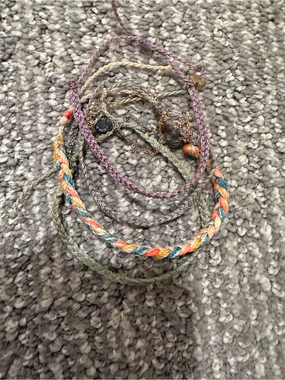 Pura Vida Bracelet Bundle Lot of 25+ Adjustable String Charm Beaded Bracelets - Picture 6 of 7